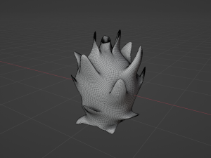 Dragon fruit - thanh long - tropical fruit Modelo 3D