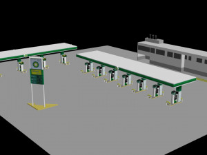 BP Gastation model 3D मॉडल