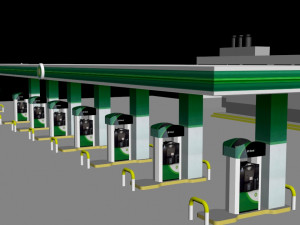 BP Gastation model 3D मॉडल