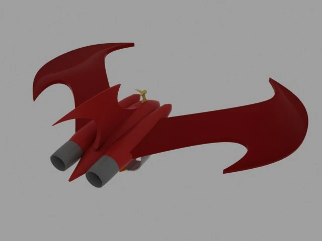 Mazinger Z Scrander 3D Print Model .c4d .max .obj .3ds .fbx .stl .blend 