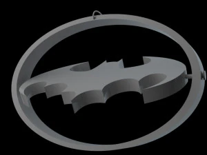 Batman Keychain 3D Print Model