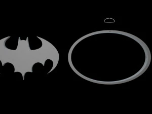 Batman Keychain 3D Print Model