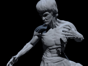 Bruce Lee 3D Print Model