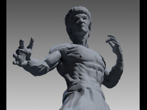 Bruce Lee 3D Print Model