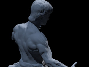Bruce Lee 3D Print Model