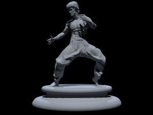 Bruce Lee 3D Print Model