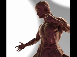 Bruce Lee Modello di stampa 3D