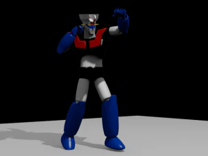 Mazinger Z Biped 3D Model
