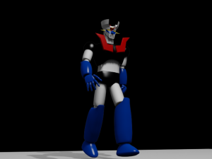 Mazinger Z Biped 3D Model