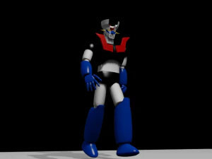 Mazinger Z Biped 3D Model