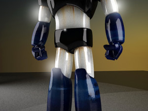 Mazinger Z Biped 3D Model