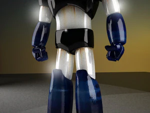 Mazinger Z Biped 3D Model