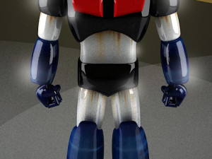Mazinger Z Biped 3D Model