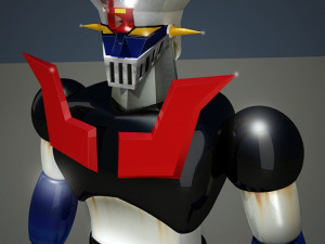 Mazinger Z Biped 3D Model
