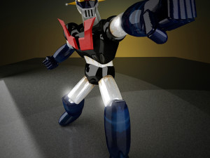 Mazinger Z Biped 3D Model