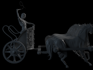 Ben-Hur Roman Chariot 3D Принт Модель