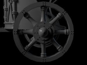 Ben-Hur Roman Chariot 3D Принт Модель