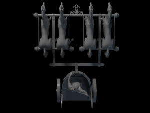 Ben-Hur Roman Chariot 3D Принт Модель