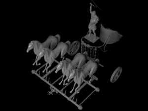Ben-Hur Roman Chariot 3D Print Model