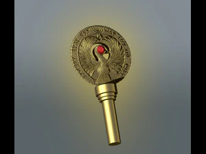 Indiana Jones Staff of Ra 3D Print Model