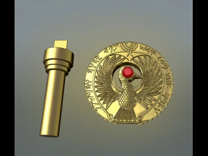 Indiana Jones Staff of Ra 3D Print Model