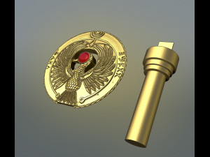 Indiana Jones Staff of Ra Modelo de Impressão 3D