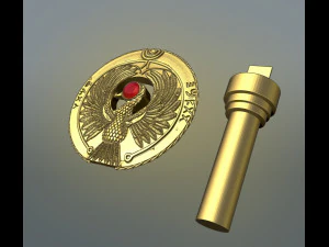 Indiana Jones Staff of Ra 3D Print Model