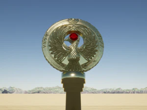 Indiana Jones Staff of Ra 3D Print Model