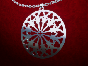 Gothic Pendant for necklace 3D प्रिंट मॉडल