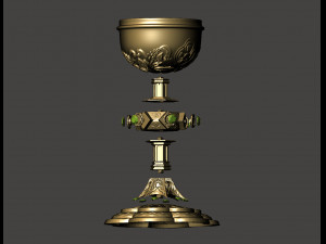 FALSE GRAIL FROM INDIANA JONES AND THE LAST CRUSADE Model Cetak 3D