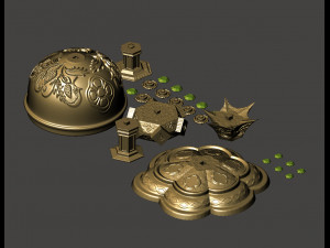 FALSE GRAIL FROM INDIANA JONES AND THE LAST CRUSADE Model Cetak 3D
