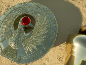 NEW UPDATE OF THE HEADPIECE TO STAFF OF RA INDIANA JONES 3D Print Model