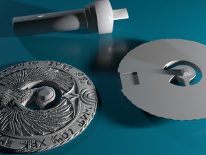 NEW UPDATE OF THE HEADPIECE TO STAFF OF RA INDIANA JONES 3D Print Model
