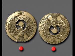 NEW UPDATE OF THE HEADPIECE TO STAFF OF RA INDIANA JONES 3D Print Model