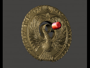NEW UPDATE OF THE HEADPIECE TO STAFF OF RA INDIANA JONES 3D Print Model