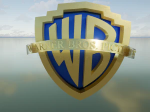 ЛОГОТИП WARNER BROS 3D Принт Модель