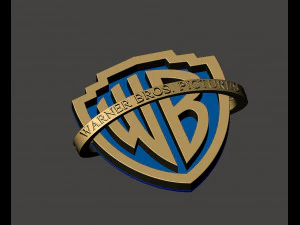 WARNER BROS LOGO 3D Print Model