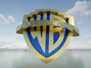WARNER BROS LOGO 3D 打印模型