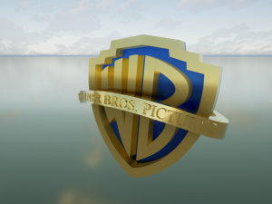 WARNER BROS LOGO 3D 打印模型