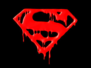 DEATH OF SUPERMAN LOGO 3Dプリントモデル