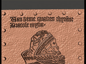 ENGRAVING OF VLAD TEPES DRACULA Modèles 3D en vedette