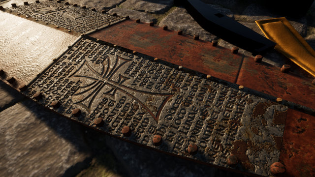 SIR RICHARDS SHIELD INDIANA JONES AND THE LAST CRUSADE Modèles 3D en vedette .c4d .max .obj .3ds .fbx .stl .blend
