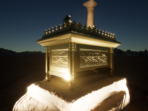 Indiana Jones Ark of the Covenant 3D प्रिंट मॉडल