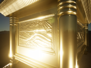 Indiana Jones Ark of the Covenant 3D प्रिंट मॉडल