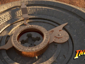 인디애나 존스 다이얼 오브 데스티니 3D 프린트 모델