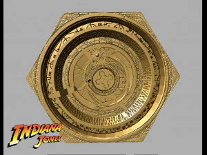 인디애나 존스 다이얼 오브 데스티니 3D 프린트 모델
