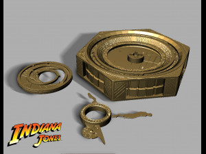 Indian Jones Dial of Destiny Modelo de Impressão 3D