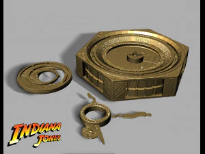 인디애나 존스 다이얼 오브 데스티니 3D 프린트 모델