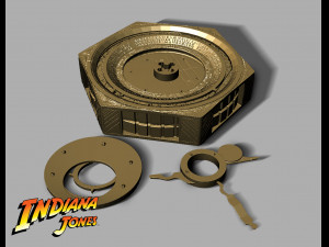 Indian Jones Dial of Destiny Modelo de Impressão 3D