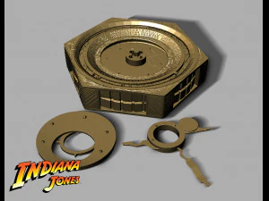 인디애나 존스 다이얼 오브 데스티니 3D 프린트 모델